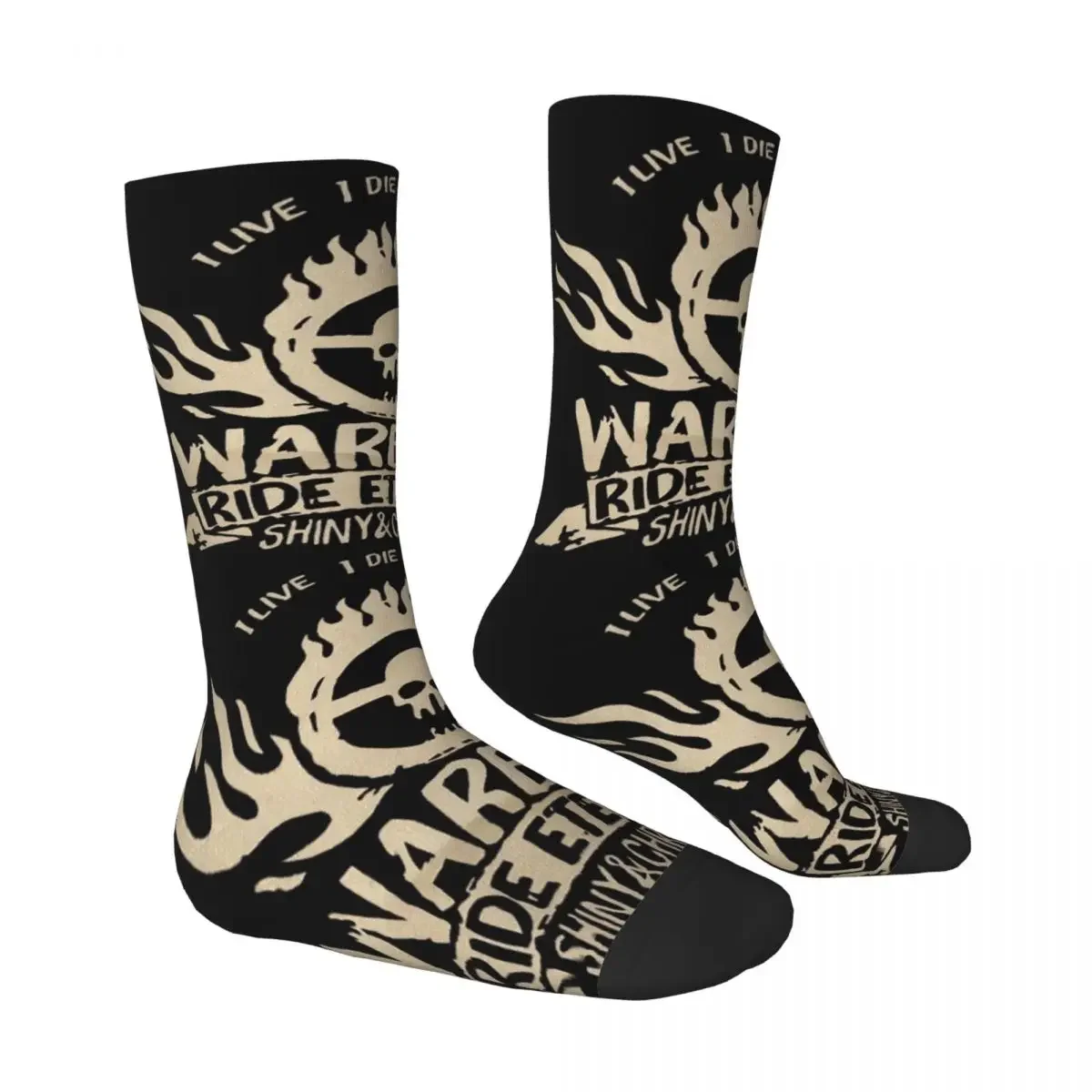 I Live I Die I Live Again Mad Max Unisex Winter Socks Windproof Happy Socks Street Style Crazy Sock