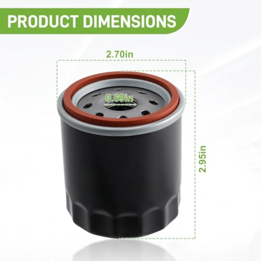 Oil Filter For Cartridge Replacement for DS and For Precedent Golf For Carts for Improved Engine Performance and Fuel Economy