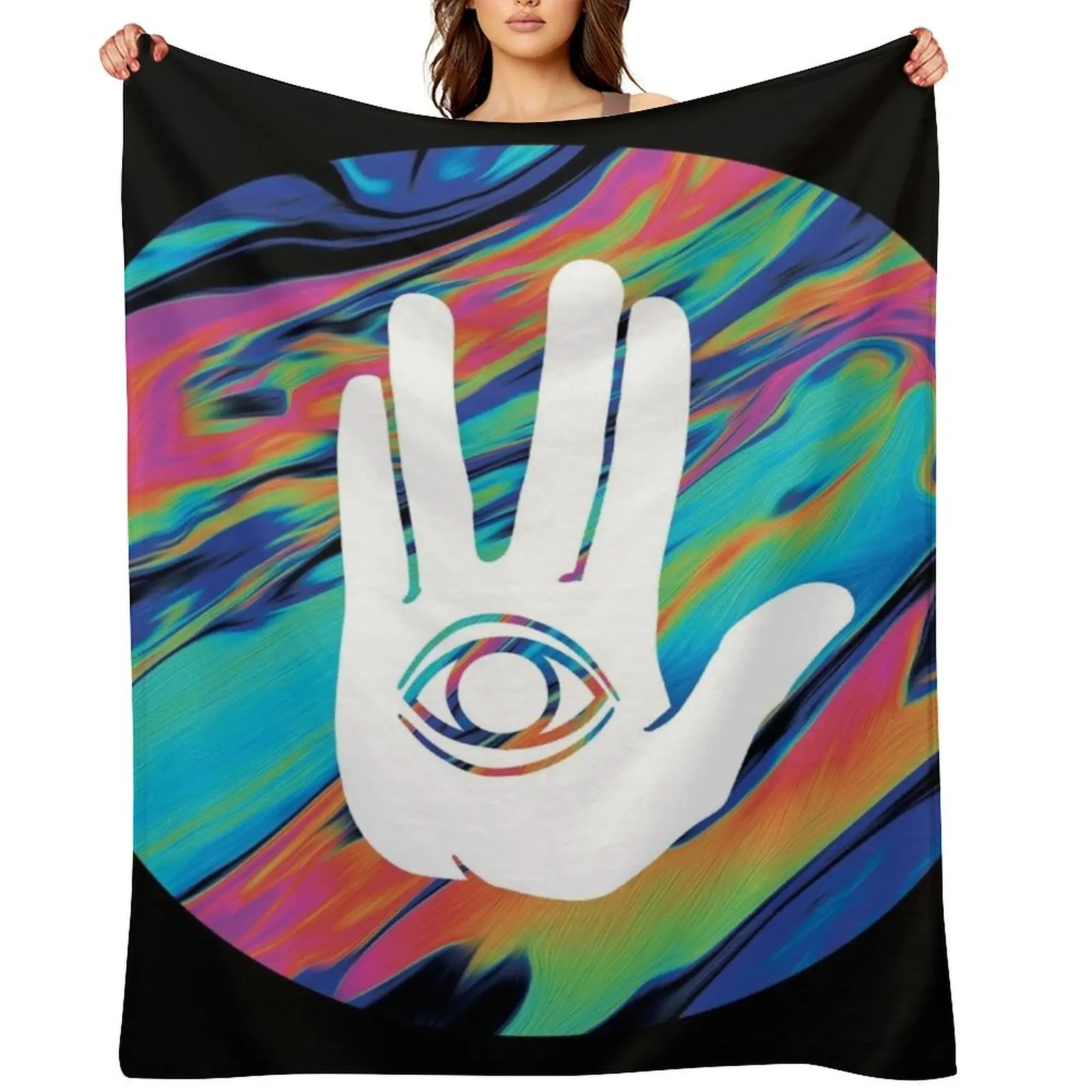 

Marble Rezz Logo Throw Blanket cosplay anime for sofa Fashion Sofas Luxury Thicken Blankets