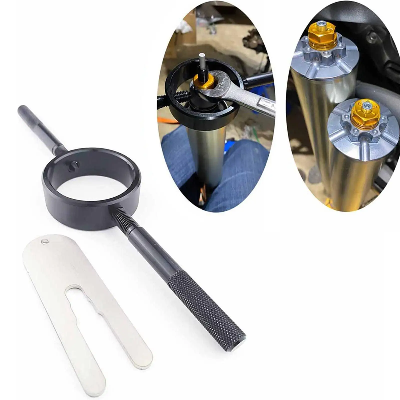 

Fork Spring Compression Tool Maintenance Tool for Street Bike Forks