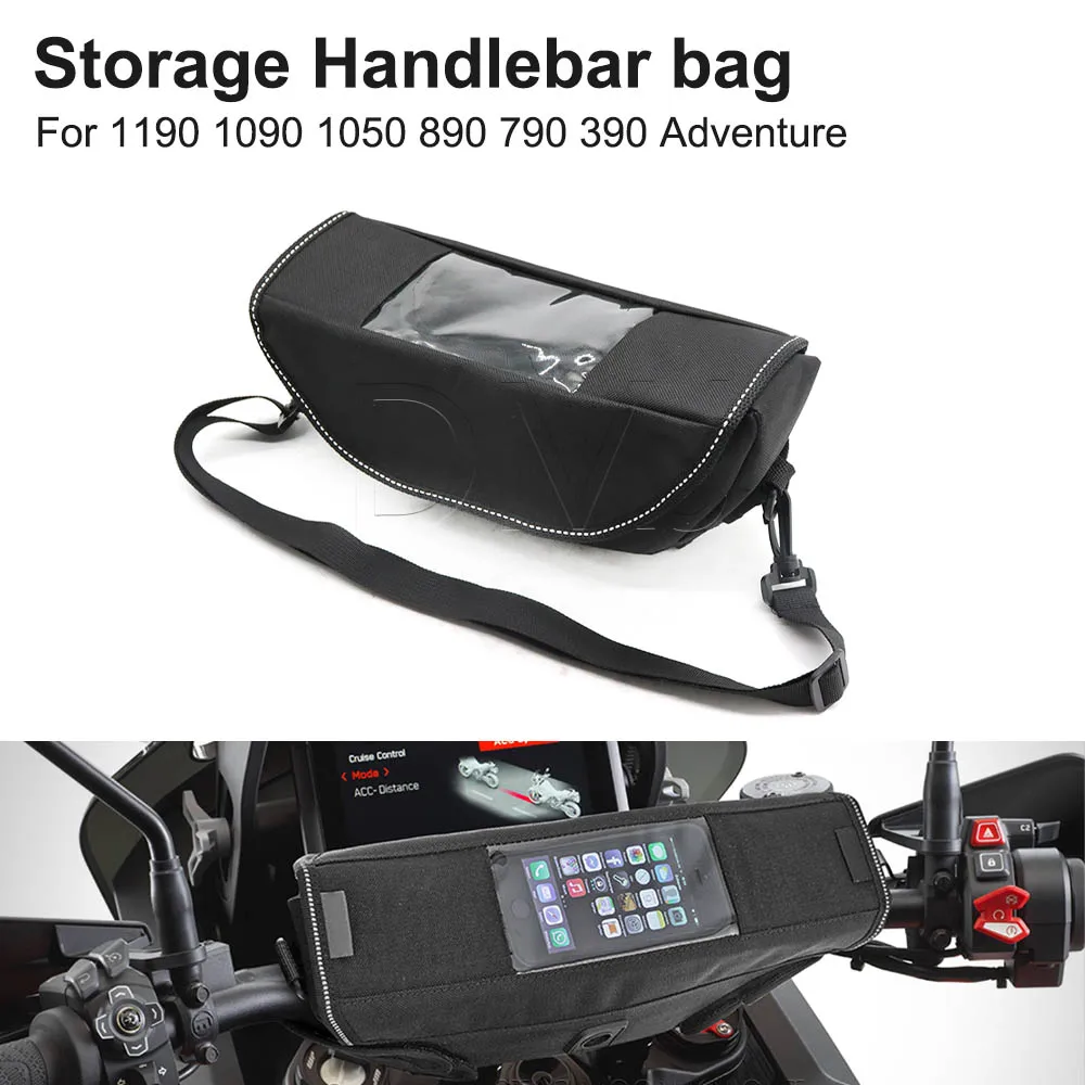 For 1290 Super Adventure 390 890 790 1190 1090 1050 Adventure Motorcycle Waterproof Bag Storage Handlebar bag Travel Tool bag