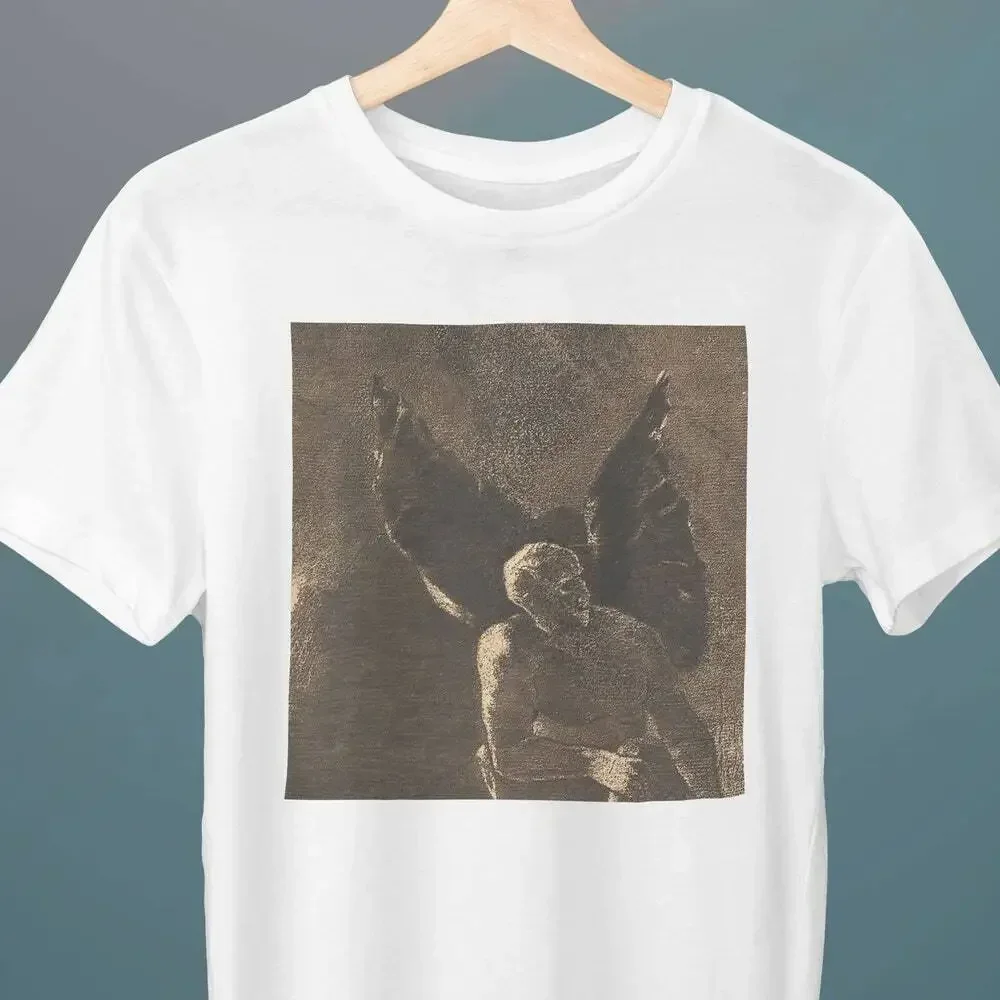 

Satan, Plate 8, Odilon Redon, Death T-Shirt, Satan T-Shirt, Gothic