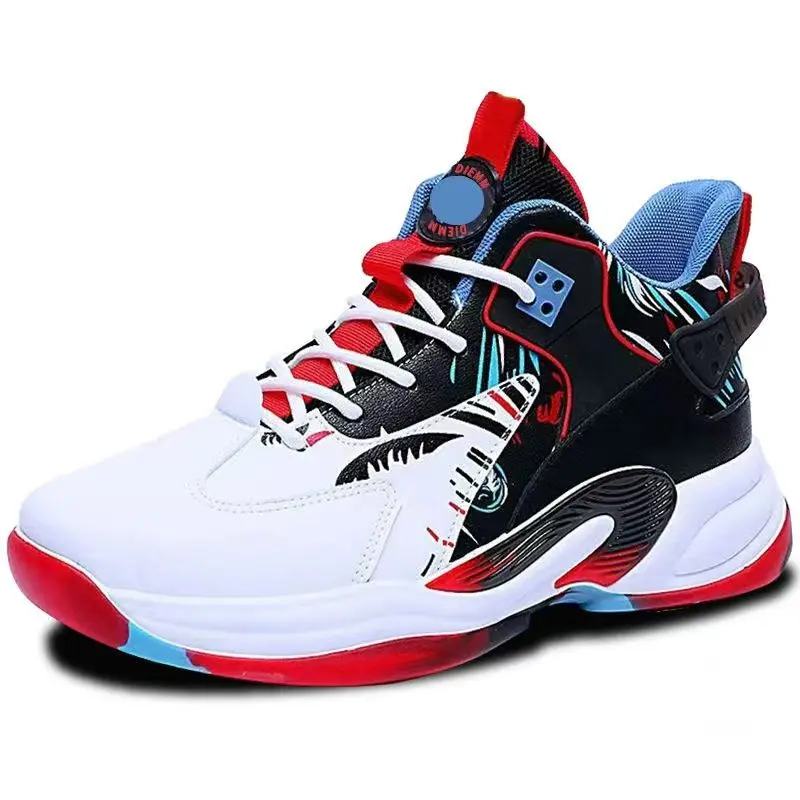 أحذية كرة السلة أحذية رجالية أحذية رياضية عالية الجودة مقاومة للاهتراء أحذية قابلة للتنفس للتدريب الرياضي في الهواء الطلق أحذية رياضية كاجوال أوم #3