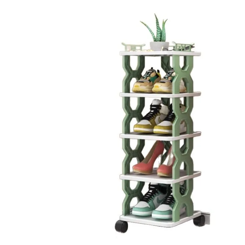 

Shoe rack, simple household door storage artifact, new cabinet, indoor multi-layer space-saving small shelf