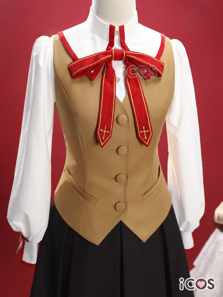 

Сабля JK униформа Tōsaka Rin косплей костюм Хэллоуин Fgo Cos Fate FSN женское платье школьная одежда
