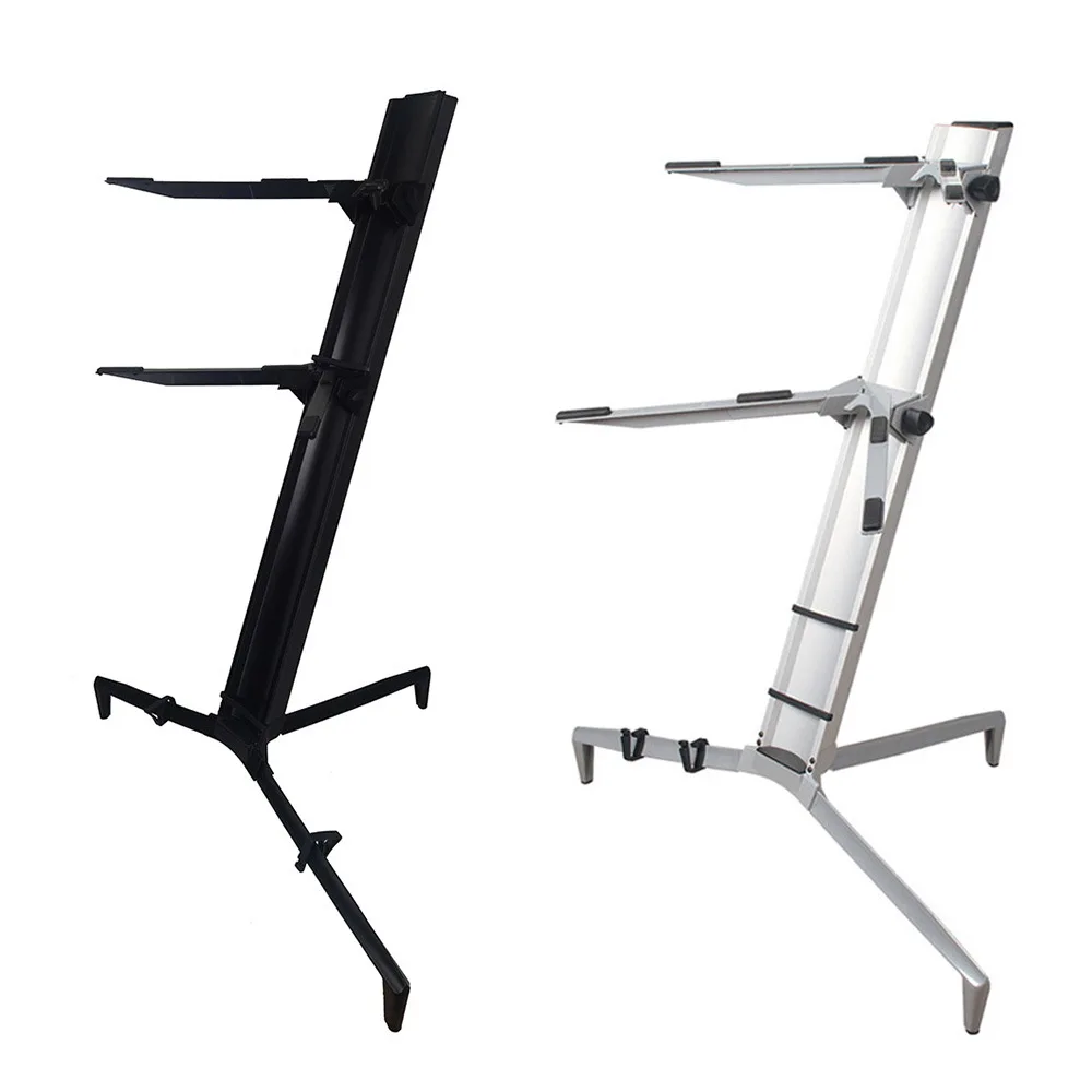 Double Electronic Piano Stand Stand Universal Keyboard Synthesizer Electric Steel Sheet Musicnd