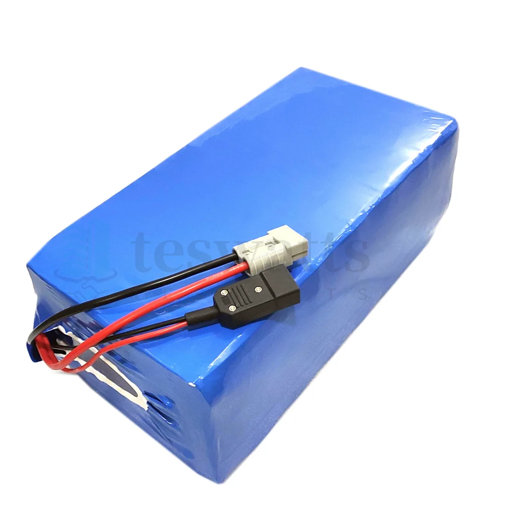 Batterie lithium 72V, 70/80/100/120 Ah, 5000/7000/9000W, avec chargeur 10A, pour vélo et trottinette électrique