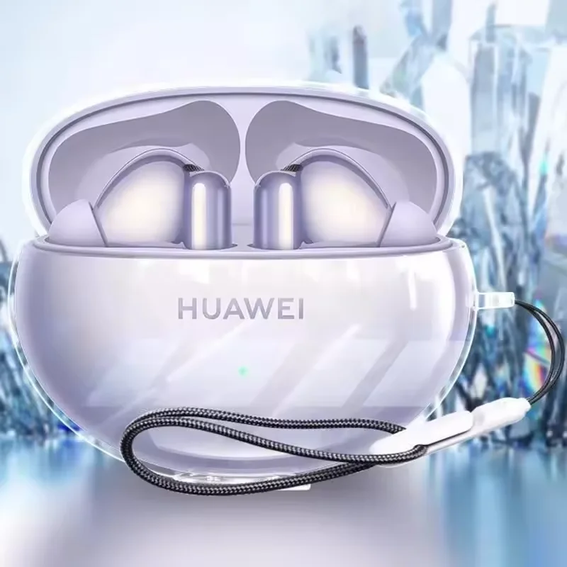 Transparent Soft Case For Huawei FreeClip 2 Clip-On Earphones Protective Case Bluetooth Earphone Cover For FreeBuds 6i Pro5 SE4 view 2
