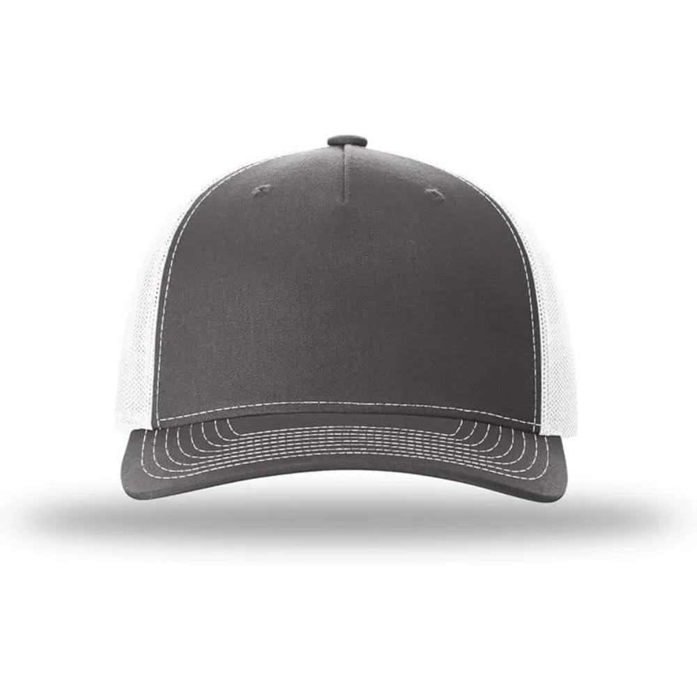 قبعة سائق الشاحنة ذات خمسة ألواح كلاسيكية قابلة للتعديل، تتوفر عبوات كبيرة، مقاس واحد يناسب الجميع #3