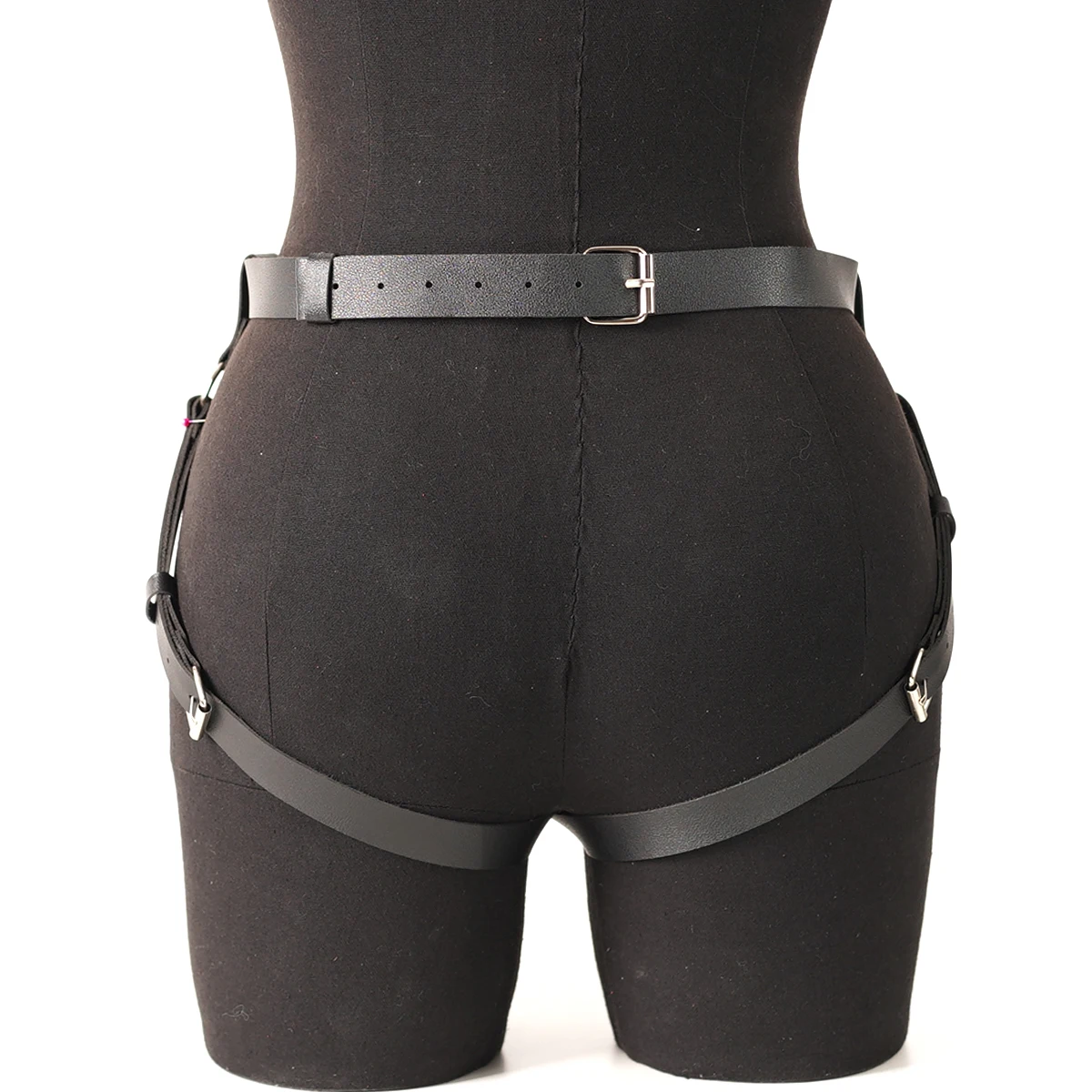 Men's exclusive PU leather thigh strap, waist strap, fashionable and practical holiday carnival clothing decoration accessories image 3