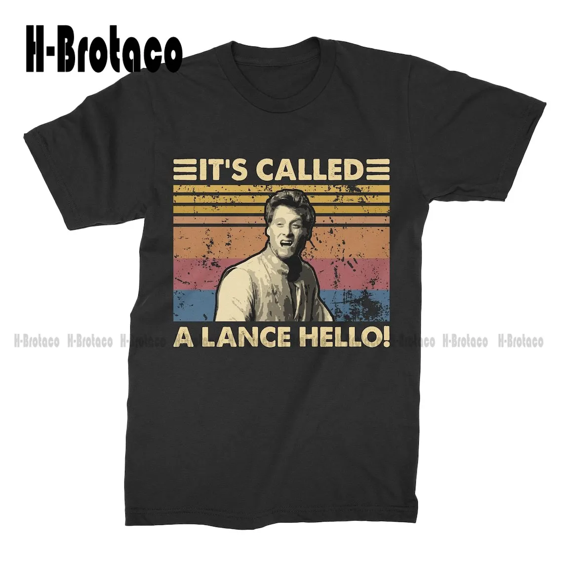 A Knight's Tale It's Called A Lance Hello Vintage T-Shirt T Shirt Custom Aldult Teen Unisex Digital Printing Tee Shirts Xs-5Xl