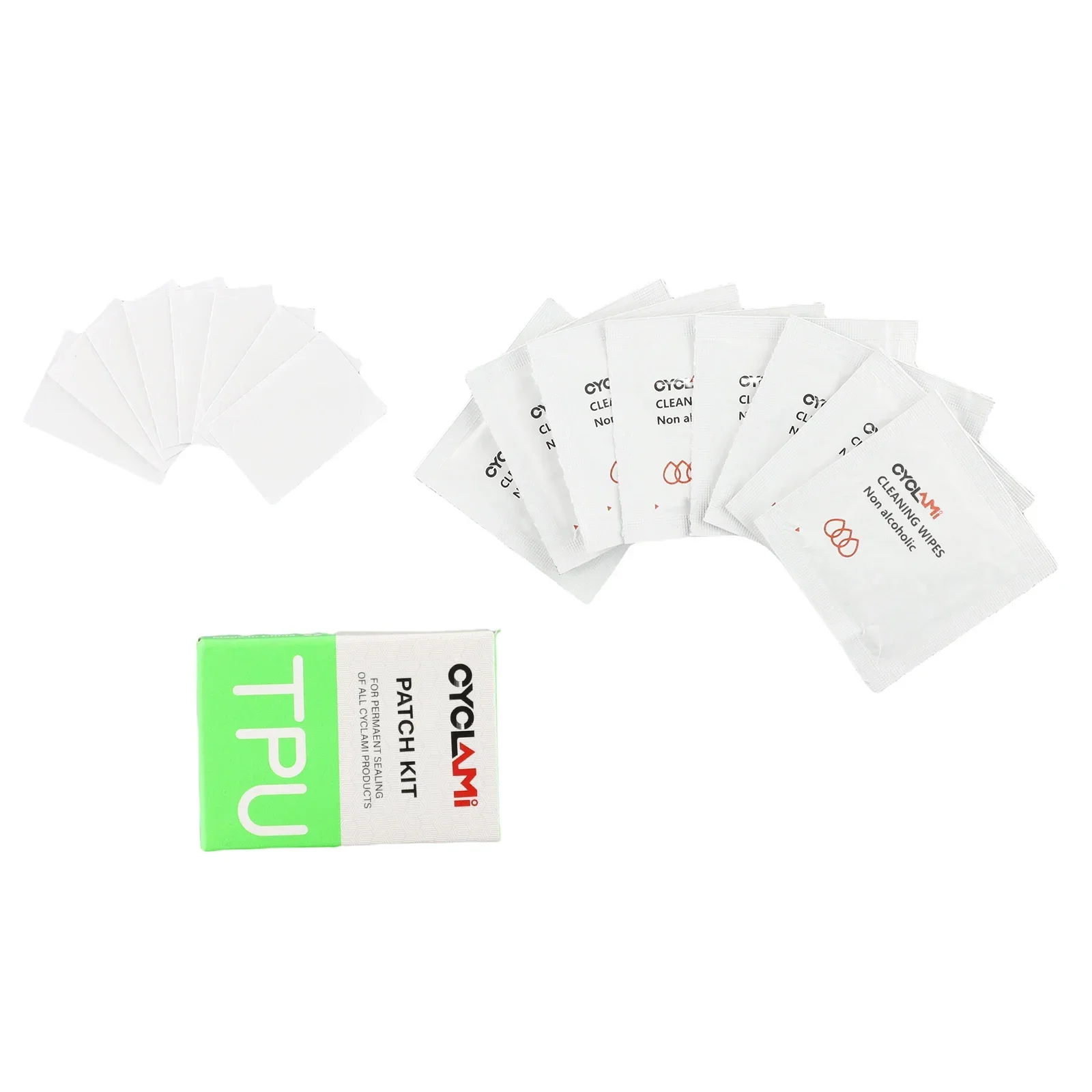 

8pcs Bike Puncture Repair Kit Transparent Bicycle Patches Glue Tyres Tires TPU Ultra-light Inner-Tubes T-Tyres Tires Repair Tool