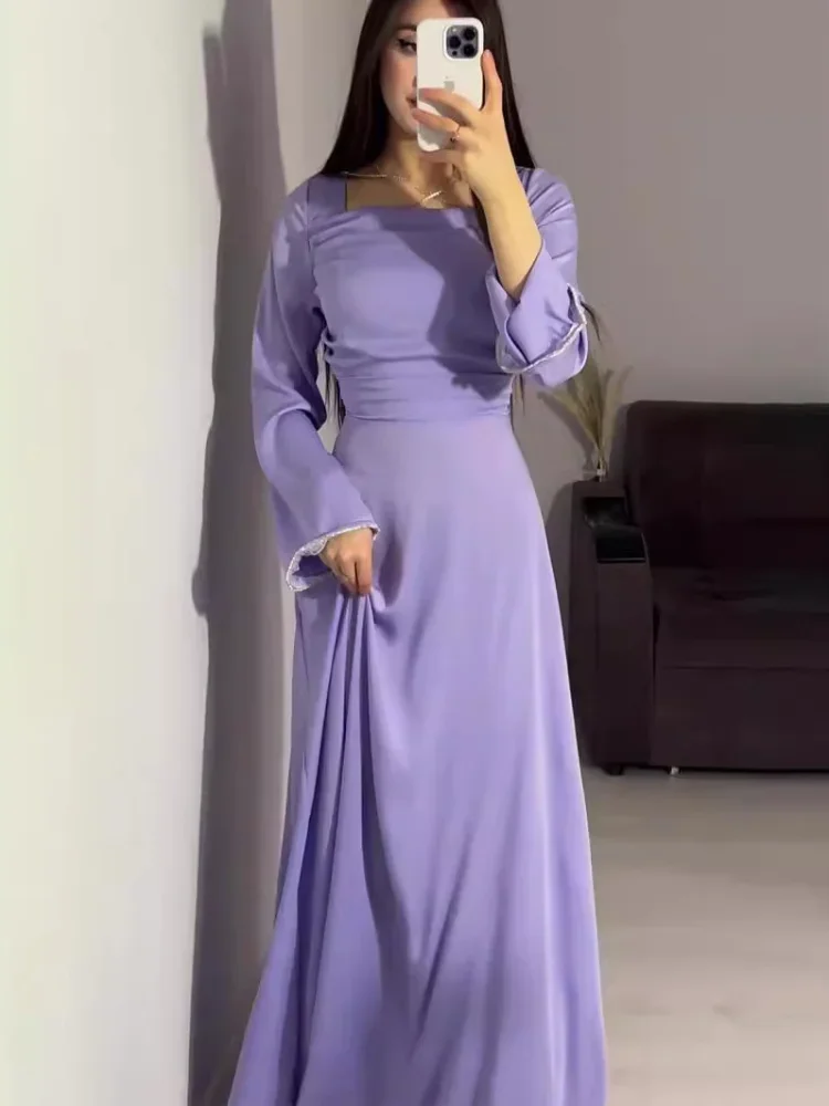 Vestido de fiesta para mujer, Abayas, caftán islámico, Eid, Abaya musulmana árabe, bata larga, Jalabiya Ramadán, Marruecos