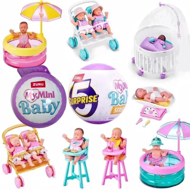 دمية المفاجآت الجديدة ZURU Surprise Series 2 My Mini Baby هدية العيد للأطفال #1