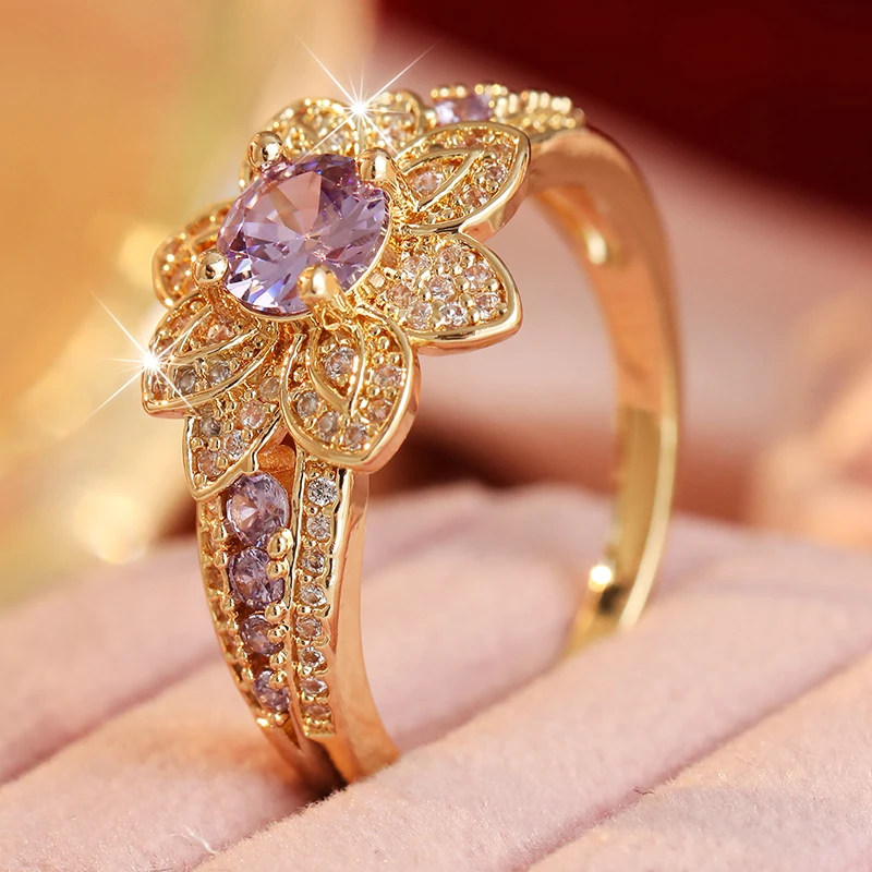 Luxury Sparkling Purple Synthe - đánh giá và giá Wedding Zone