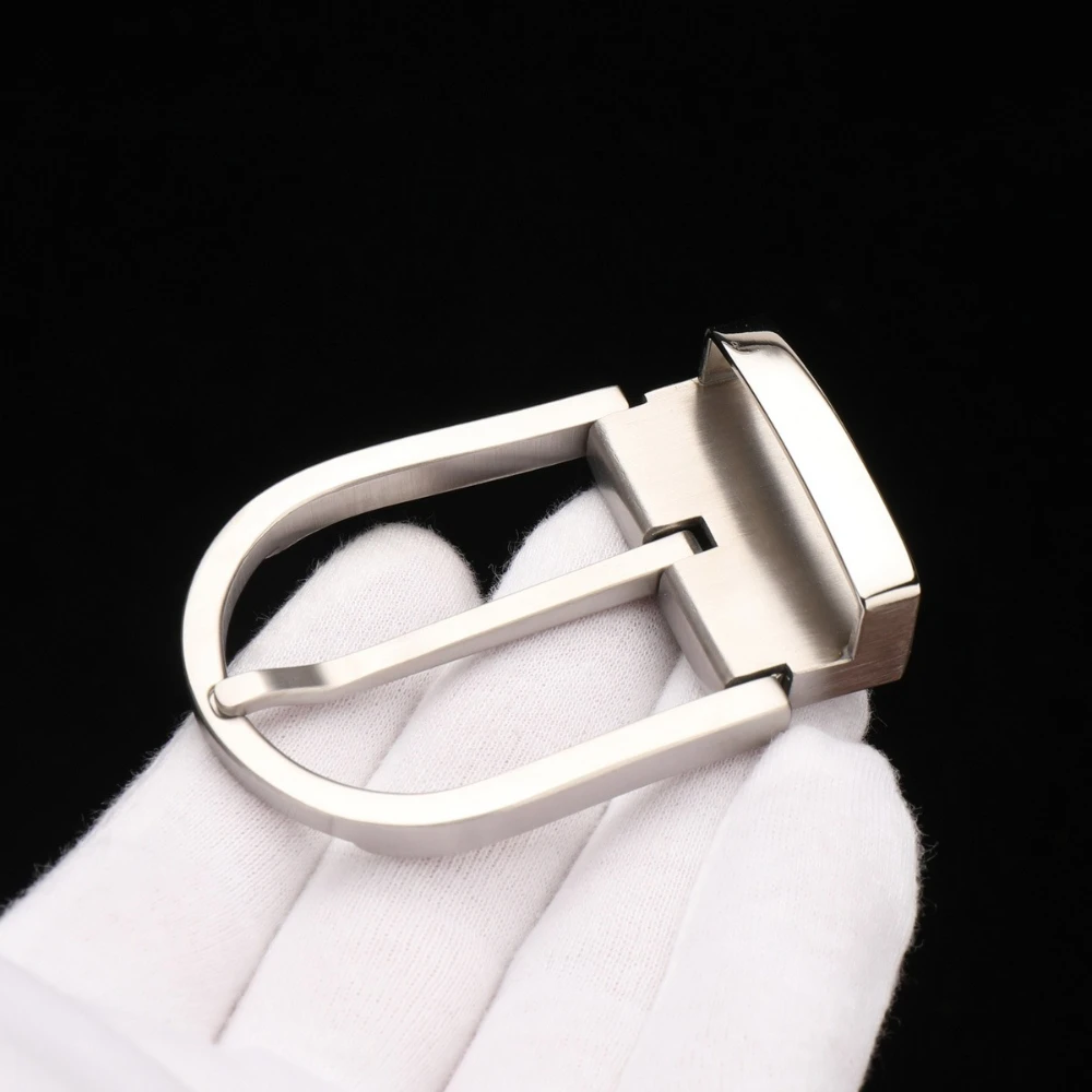 

Fashionable Pure Titanium Belt Buckles 35mm Lightweight Durable Titanium Pin Buckles for DIY Belts