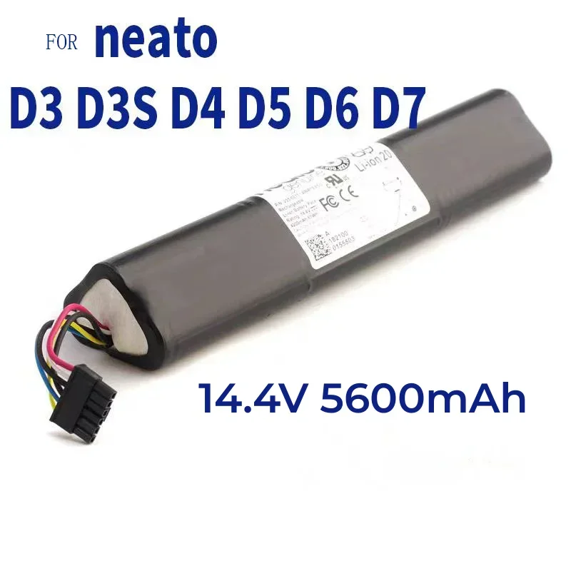 205 0011 청소 로봇용 교체 배터리, Neato Botvac D3 D4 D5 D6 D7, 14.4V, 61WH, 4200mAh