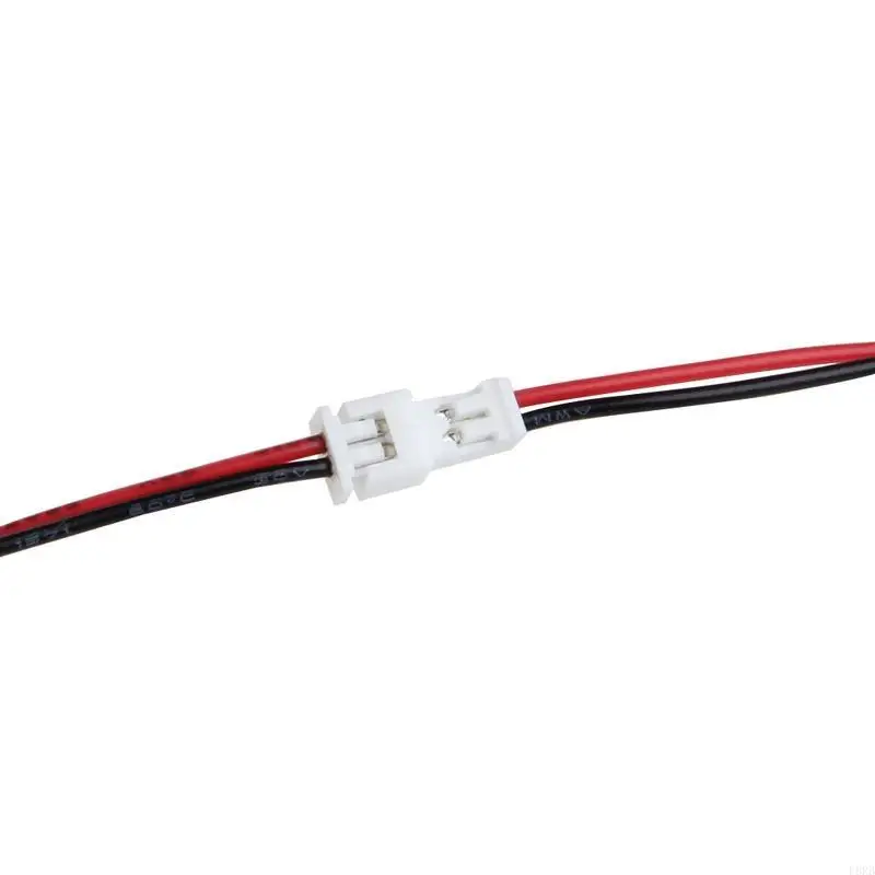 20Pair Micro JST PH 1.25 2 PIN Male Female Plug Connector With Wire Cables 100mm L8RB