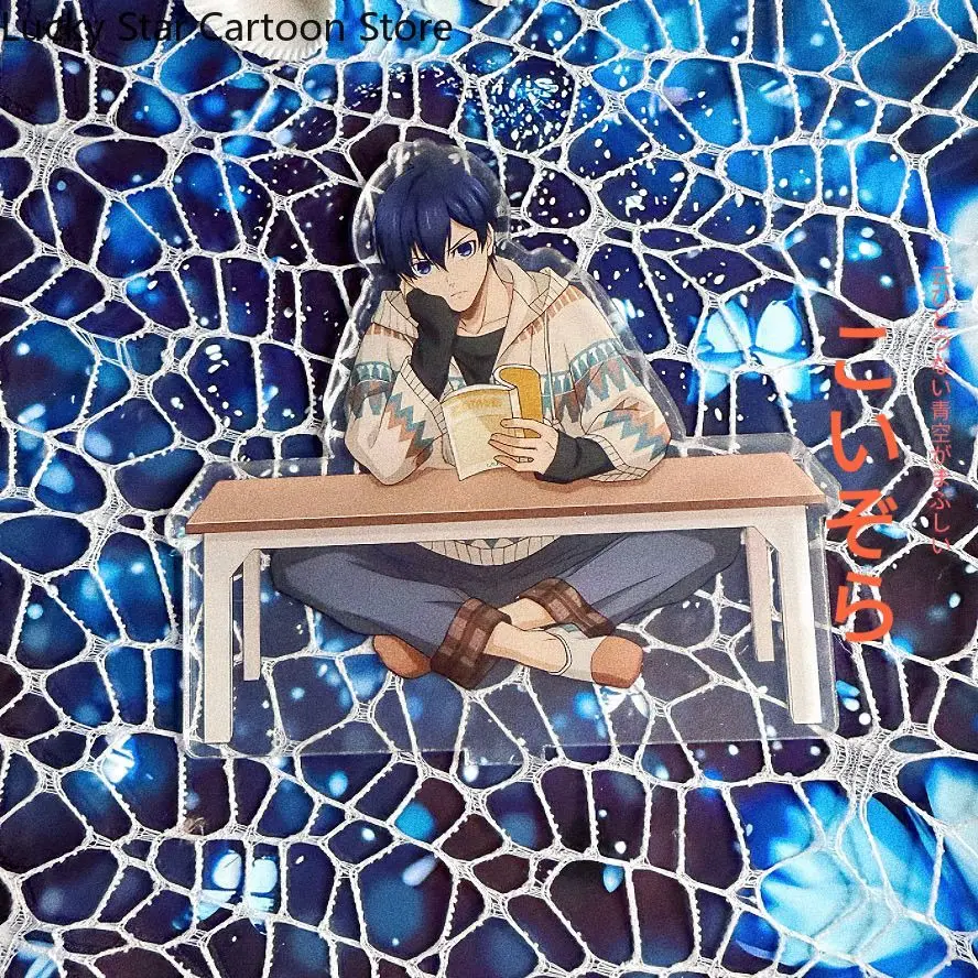 Nuovo gioco Anime BLUE LOCK Chigiri Hyoma Rest Ver. Cosplay Figura acrilica Stand Cartoon Standing Sign pendente Ornamento Regalo di Natale