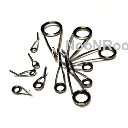 KL-H ,L ,M Guide Single-Foot Spinning Reduction Guide K-Frame With Alconite Ring Fishing Rod Repair Guide NooNRoo