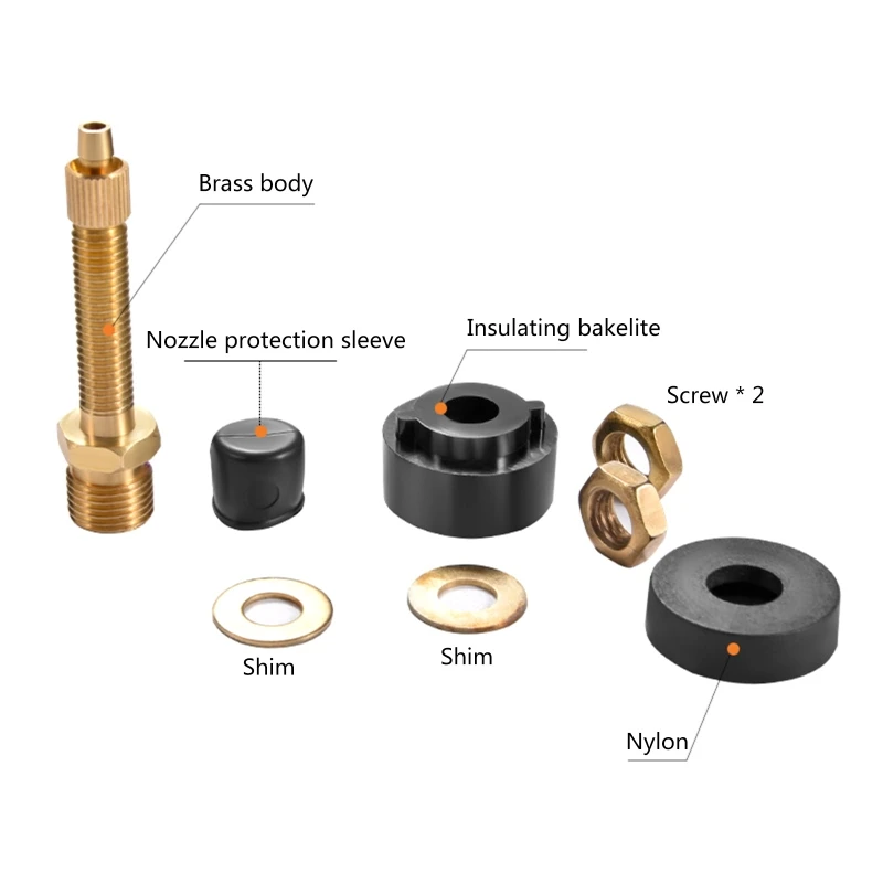 ตัวเชื่อมต่ออาร์กอนอาร์คเครื่องเชื่อม M16x1.5 เครื่องตัดอาร์กอนอาร์คแก๊สไฟฟ้า Dropship