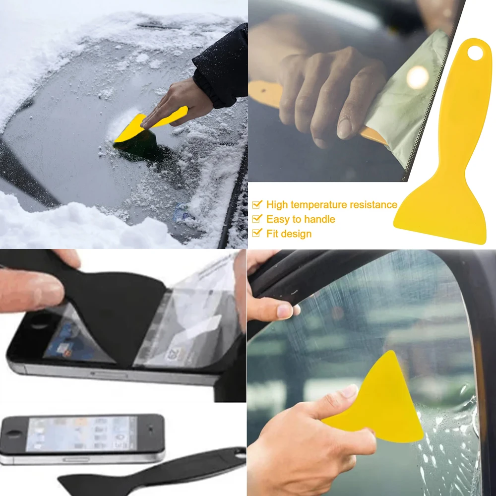 Anti-Static Plastic Scraper，Mobile Phone Film Decal Sticker Scraper Installation Tool, Air Bubble Remover