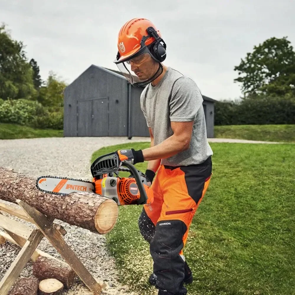 Benzin Láncfűrész 12 hüvelykes felső kezelni Láncfűrész 25.4CC 2-cycle Hordozható cordless Benzin Hordozható benzin powered Futószalag Elcsépelt nóta