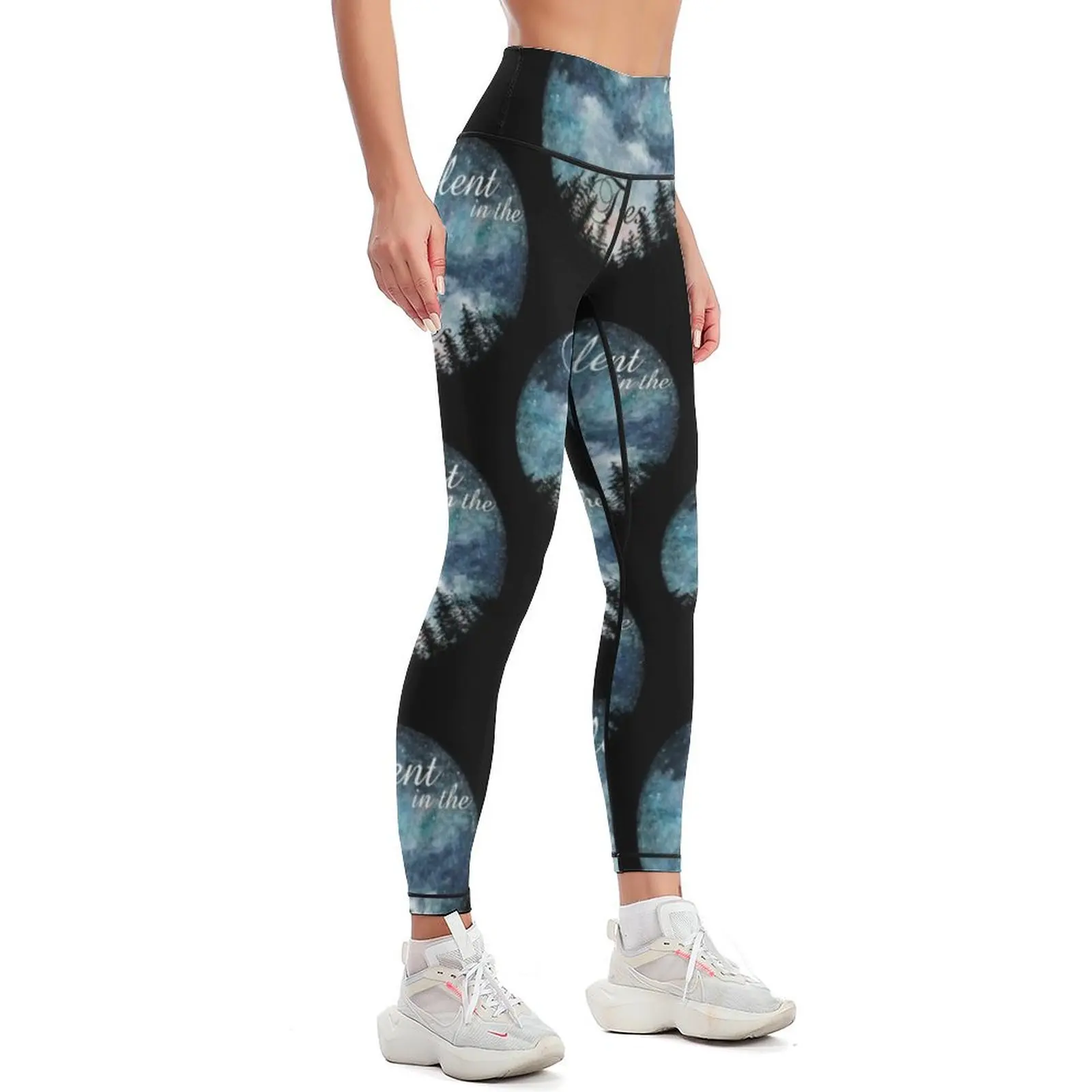 Silent in the trees Leggings Pants sport sporty woman push up sport set sporty woman gym Womens Leggings