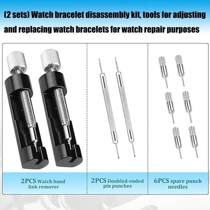 

652F Инструмент для регулировки ремешка для часов, инструмент для ремонта часов, ремешок для часов, браслет, звено, инструмент