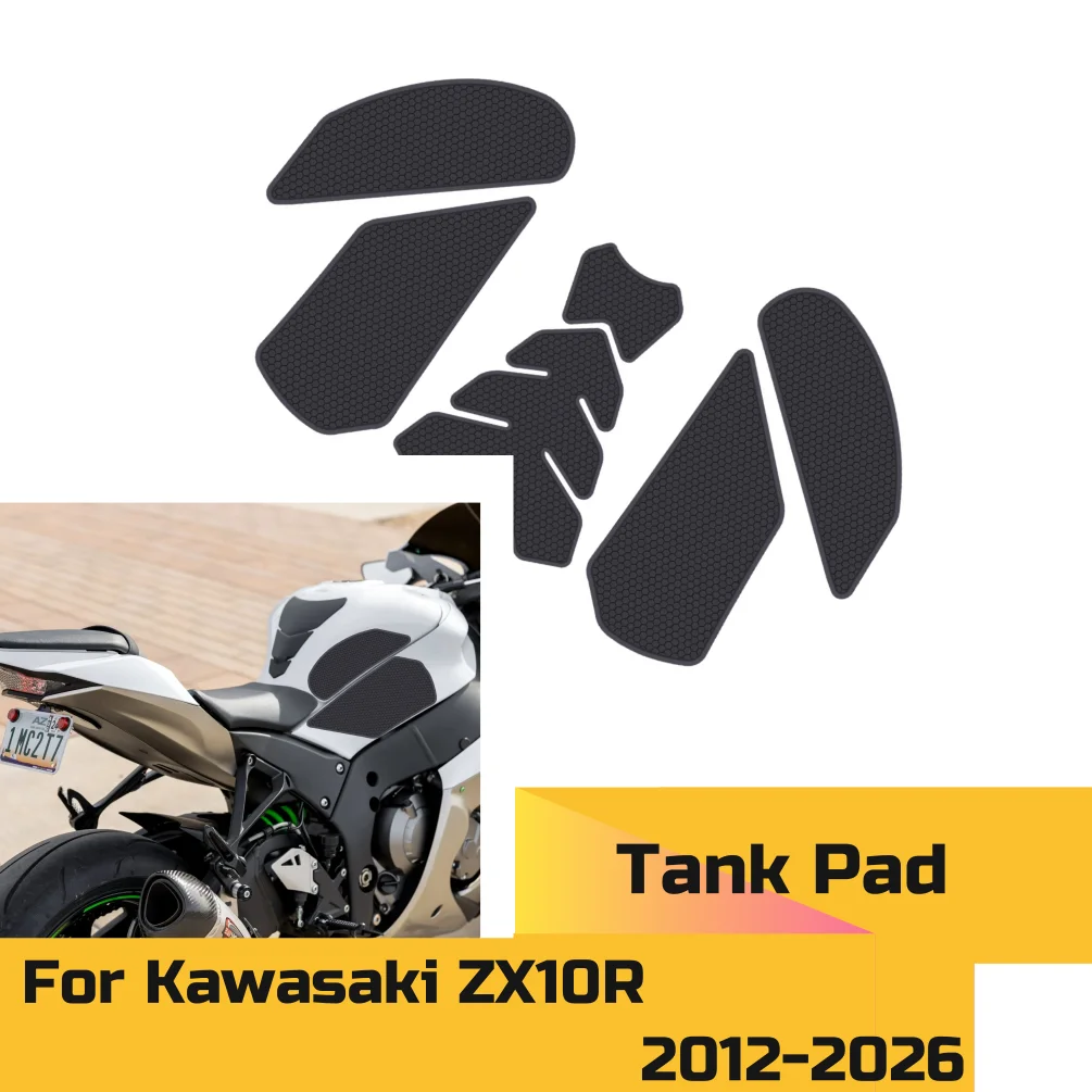 

ZX10R наклейки на топливный бак, газовая наколенница, защитная накладка, тяговые наклейки для Kawasaki ZX 10R 2012-2026 ZX-10R, аксессуары для мотоциклов