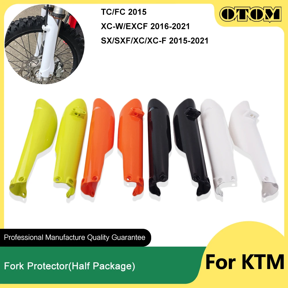 OTOM 2015-2021 Motorcycle Front Shock Absorber Fork Protector Guard Cover For KTM HUSQVARNA EXCF XCW SX SXF XC XCF 250 450 TC FC