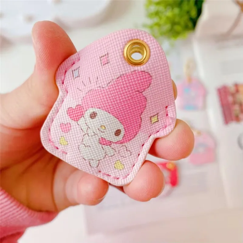 New Simple Ins Cute Sanrio Japanese Kuromi Cute Key Protection Creative Key Set
