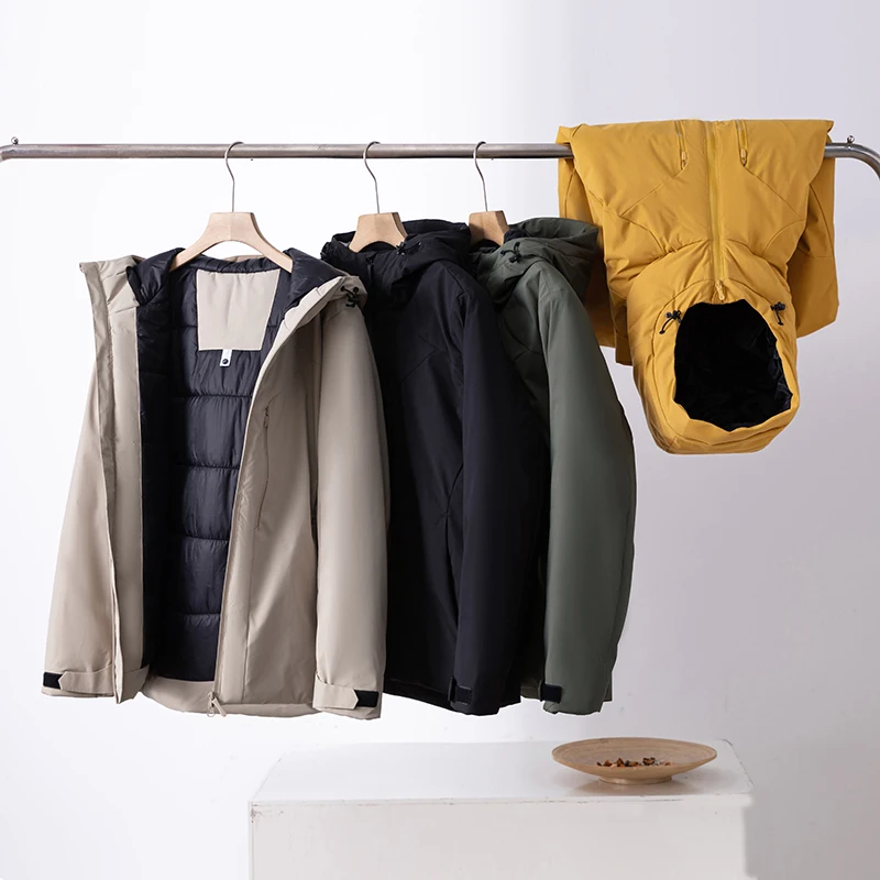 

Outdoor PATA-style Cotton Jacket for Men's Cycling, Sports, Fishing, Warmth, Hiking and Mountaineering in Autumn and Winter