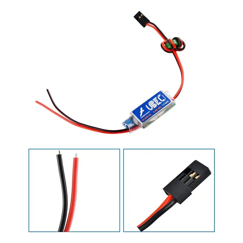 Aircraft Model Ubec 3a 5v/6v Adjustable Full Screen Anti-interference Switch Power Supply 2-6s Buck Module Bec