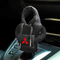 Sudadera con capucha para coche, cubierta Universal de palanca de cambio de marchas para Mitsubishi Outlander I200, Pajero, Eclipse, ASX, Lancer Space