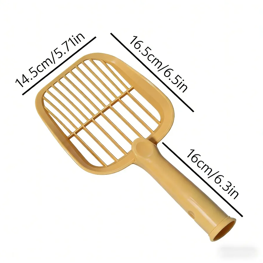 Ergonomic Cat Litter Scoop with Bag Holder, Large 35cm Durable Plastic Scoop for Easy Waste Cleaning - Image 6