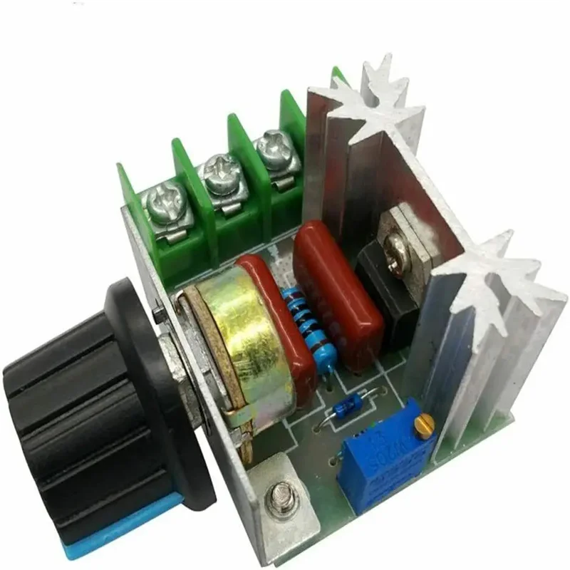 AC 220V Regulator 2000W 4000W 5000W 10000W Voltage Speed Regulator 220 V Volt LED Dimmer 220V Motor Speed Controller Thermostat