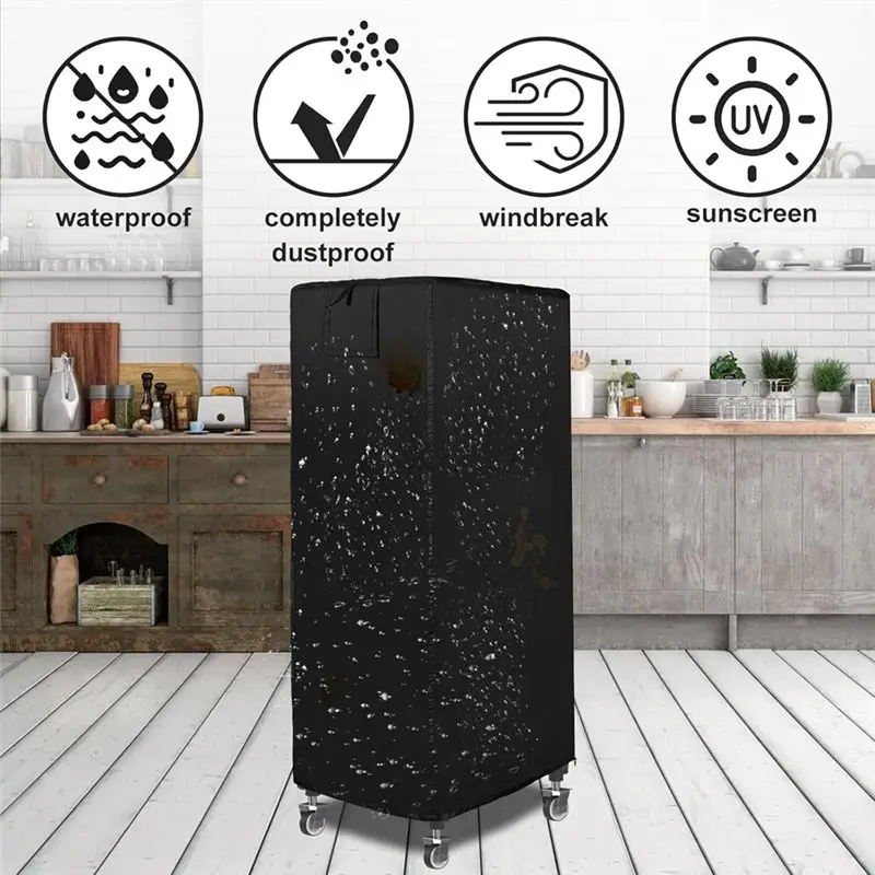B90B-Speed Rack Cover High Density Waterproof And Dustproof Pan Cover Waterproof And Dustproof For 20-Tier Kitchen Bun Pan Sheet