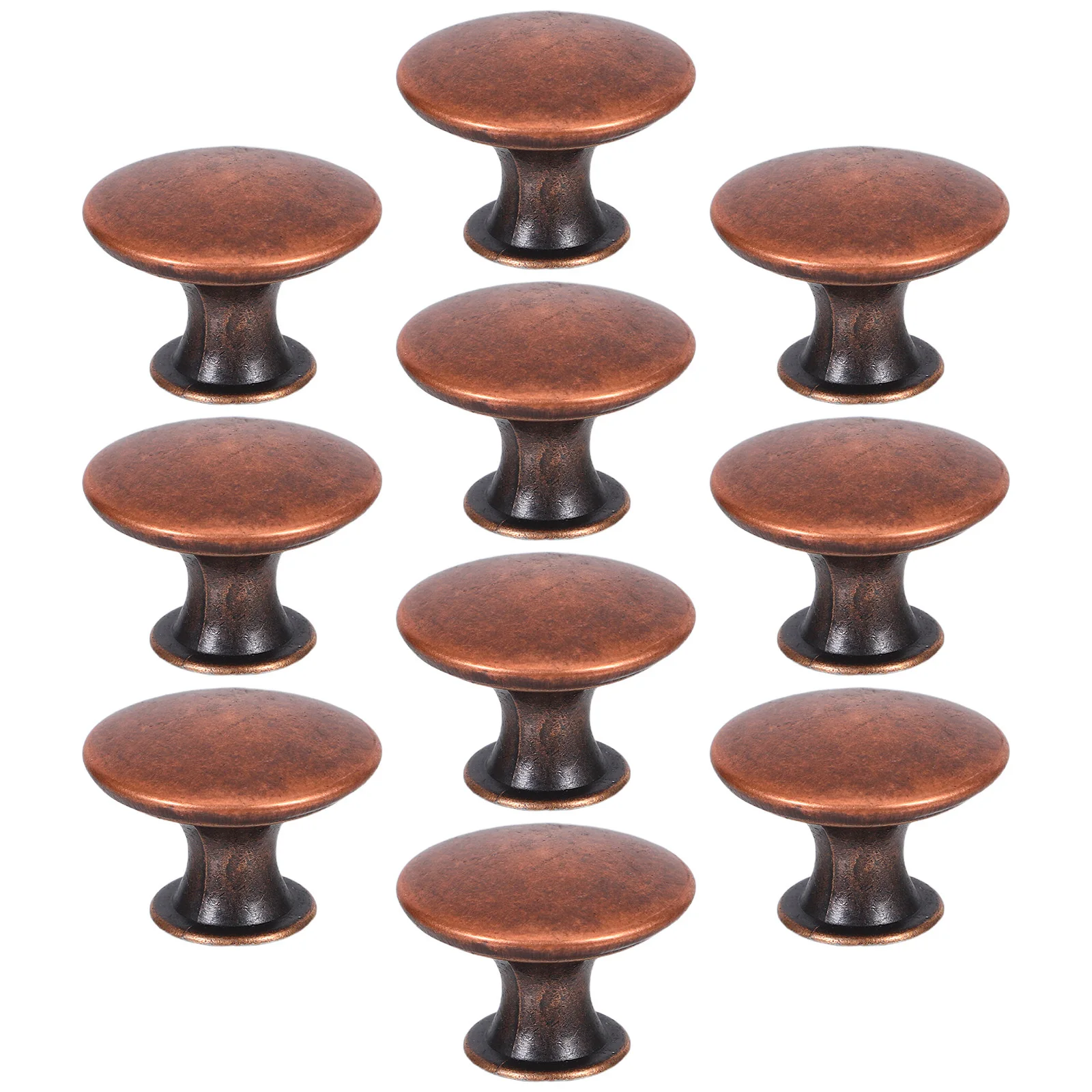 

Single Hole Round Pull Handles Six Color Options Modern Hollow Flat Head Comfortable Grip Easy Installation for Kitchen Wardrobe