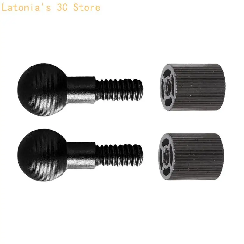 Aluminium 15mm Kugelkopf-Montageadapter 1/4 Gewindeschraube für Fotoausrüstung X3UB – Detail 9