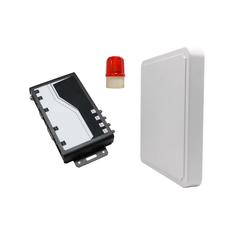 

Retail anti-theft goods inventory 860-960 MHz EAS system ABS White Square 1 host 1 antenna 3-5m detection Range RFID System