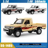 SG1405 SG1406 1:14 RC Truck Rc Cars RC Off-road Vehicle Remote Control Pickup Truck Model RTR 2.4g 4WD CustomBoy Gifts Toys