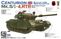 AFV Club AF35328 1/35 Scale CENTURION MK.5/1-4.RTR Berlin Infantry Brigade BAOR Plastic Model Kit