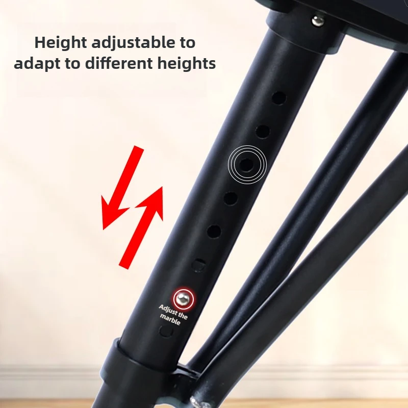 Self-Balance Walking Stick, Single Leg Cane for Injury, Ergonomic Support Cane, Durable Mobility Device