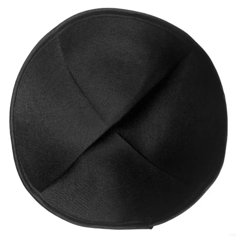 Classical Men's Jewish Caps Culture And Faith Yarmulke Hat For Various Occasion Kippah Hat for Adult Daily Use 6XDA