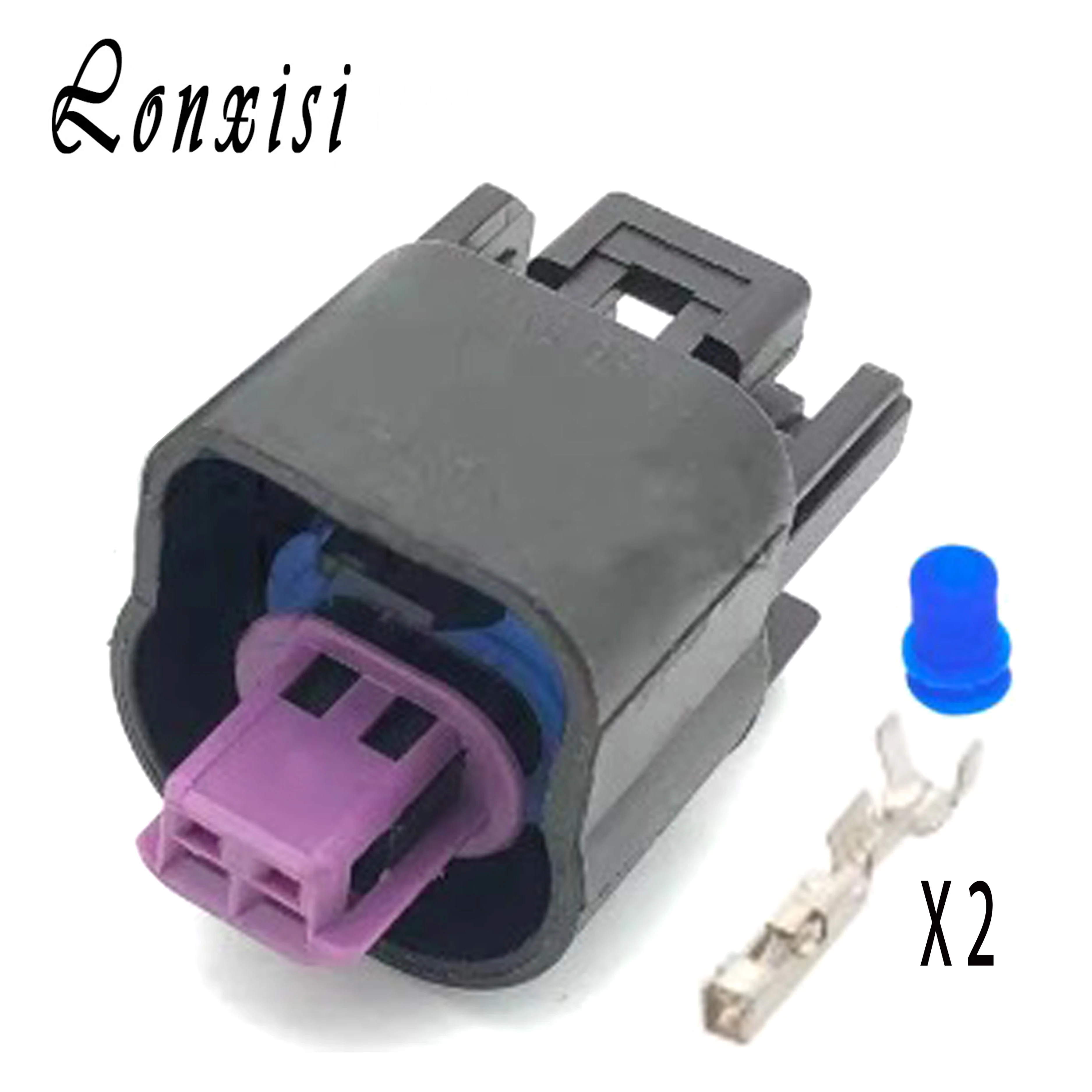 2 Pin 15336004 15335987 Car Connector For Buick Regal Camshaft Intake And Exhaust VVT Solenoid Valve