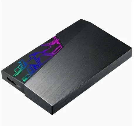 FX HDD 2TB 2TB 2.5 External Esports Mobile Hard Disk Encryption ROG Light Efficiency EHD-A2T