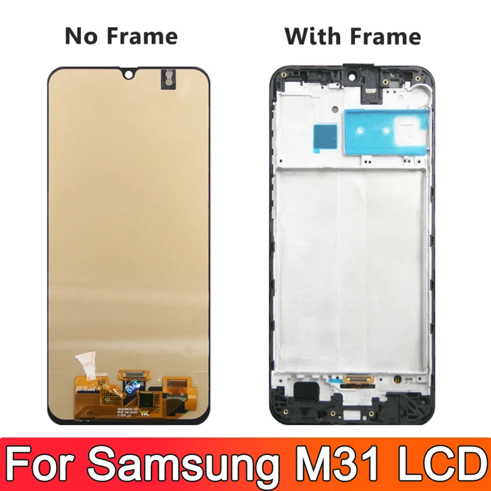 For Samsung M31 LCD M315 M315F SM-M315F LCD Display Touch Screen Digitizer Repair For Samsung M315 LCD Screen Department