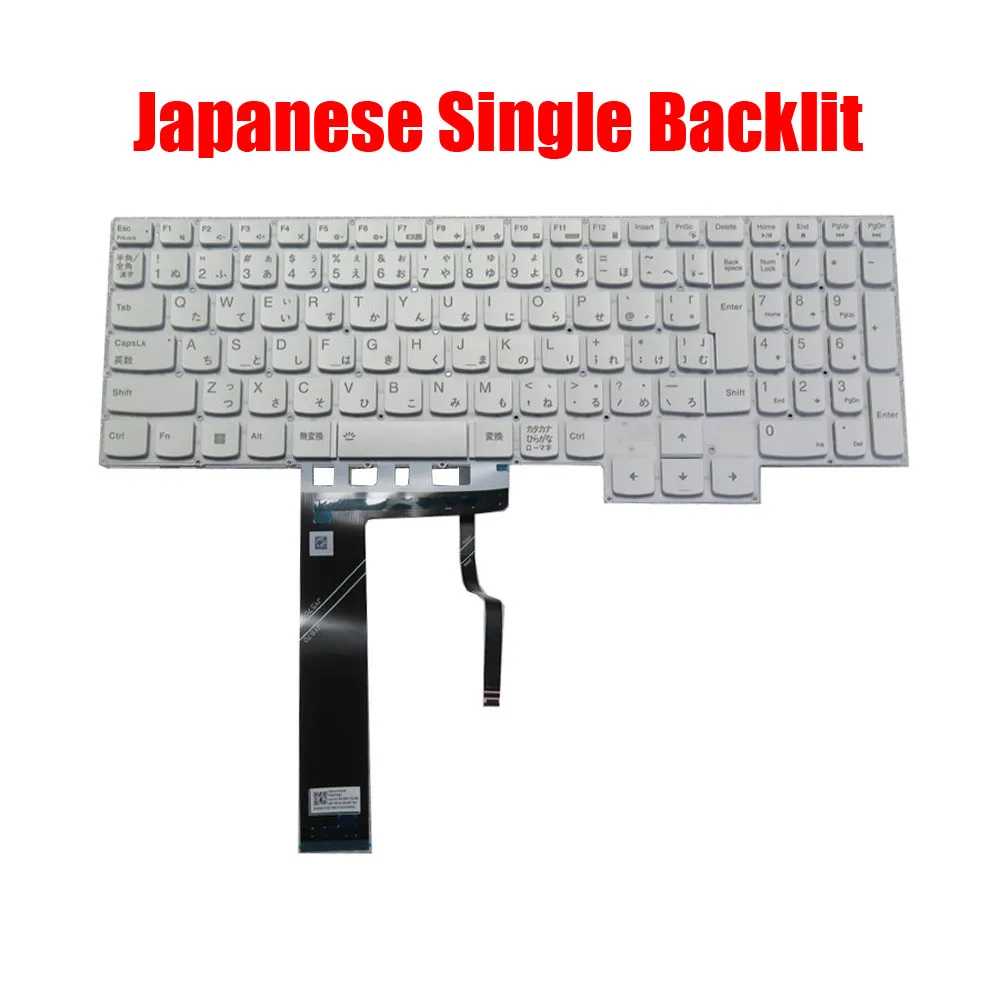 Laptop Keyboard For Lenovo For Legion 5 15ARH7 15ARH7H 15IAH7 15IAH7H 15ARP8 15IRX9 15APH9 Japanese JP JA Single Backlit New