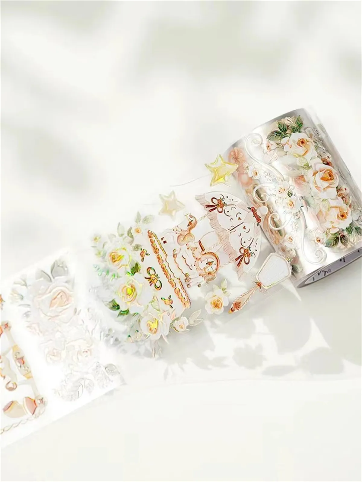 

Ретро-музыкальная шкатулка, декоративная наклейка Washi PET для оформления фотографий «сделай сам», скрапбукинга